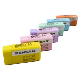 GOMME COULEUR PASTEL PENSAN